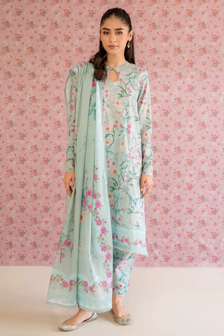 Petals & Prints by Cross Stitch | FLORAL HEAVEN-3PC PRINTED LAWN SUIT