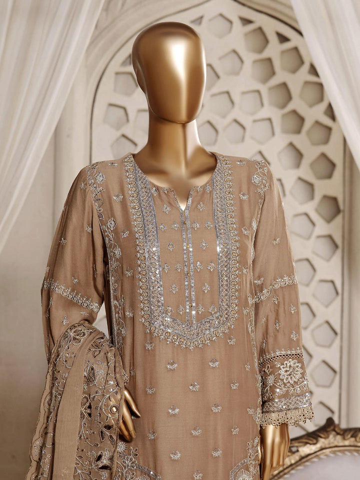 Sadabahar "Afsanay" Luxury Embroidered Chiffon 3-Piece Suit - SADAF01