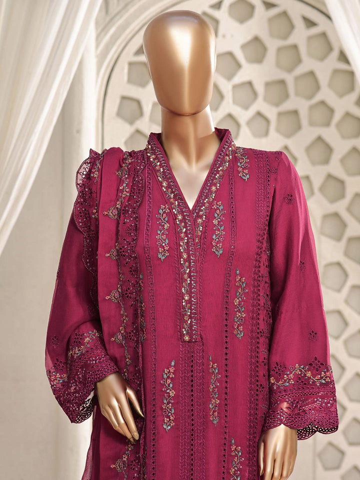 Sadabahar "Afsanay" Luxury Embroidered Chiffon 3-Piece Suit - SADAF03