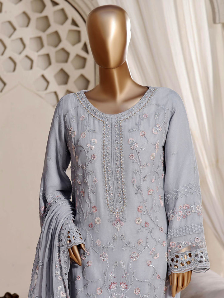 Sadabahar "Afsanay" Luxury Embroidered Chiffon 3-Piece Suit - SADAF06