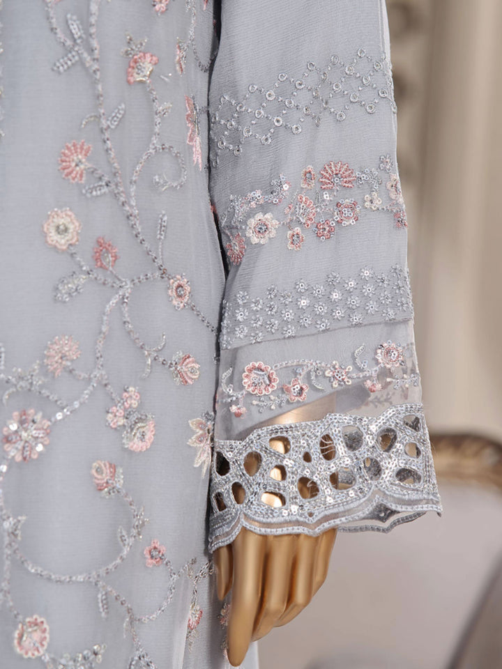 Sadabahar "Afsanay" Luxury Embroidered Chiffon 3-Piece Suit - SADAF06
