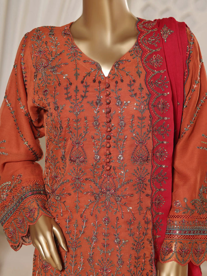 Sadabahar "Afsanay" Luxury Embroidered Chiffon 3-Piece Suit - SADAF04
