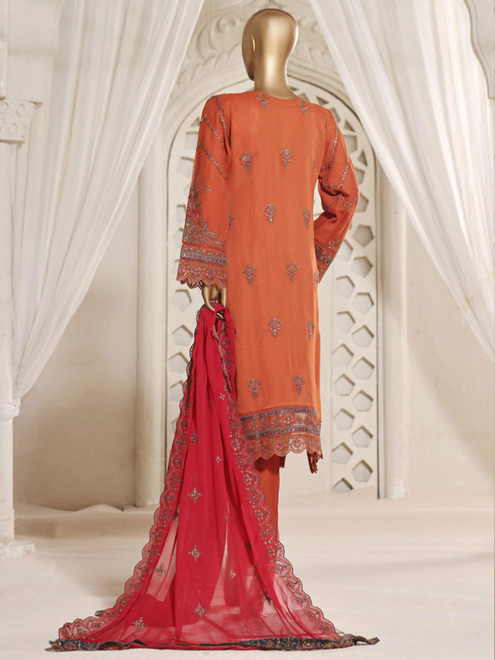Sadabahar "Afsanay" Luxury Embroidered Chiffon 3-Piece Suit - SADAF04