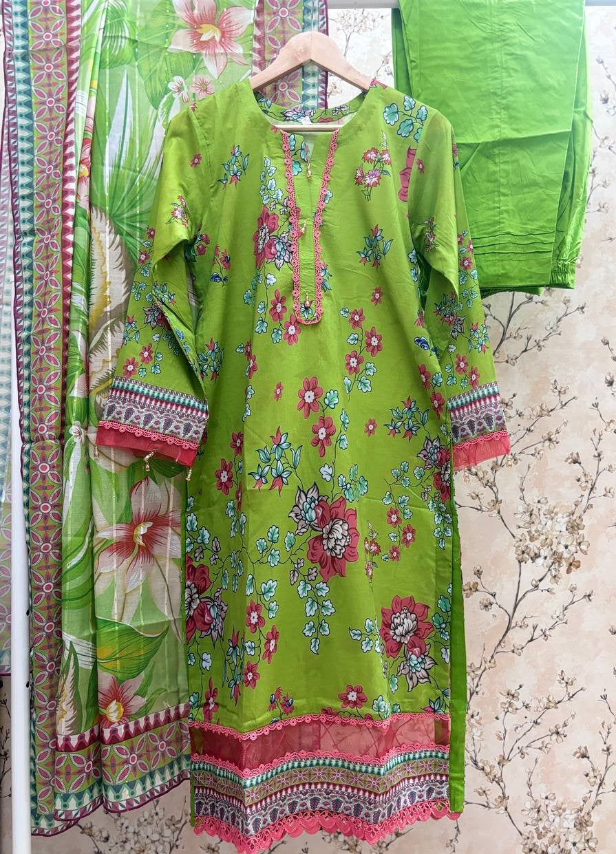 PAIROZ BY GULJEE PRINTED LAWN COLLECTION - PG05
