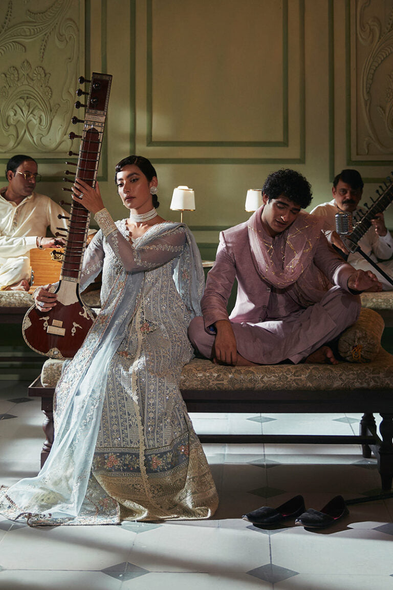 Qala Kamdaani Party Collection by Mushq | Zahra
