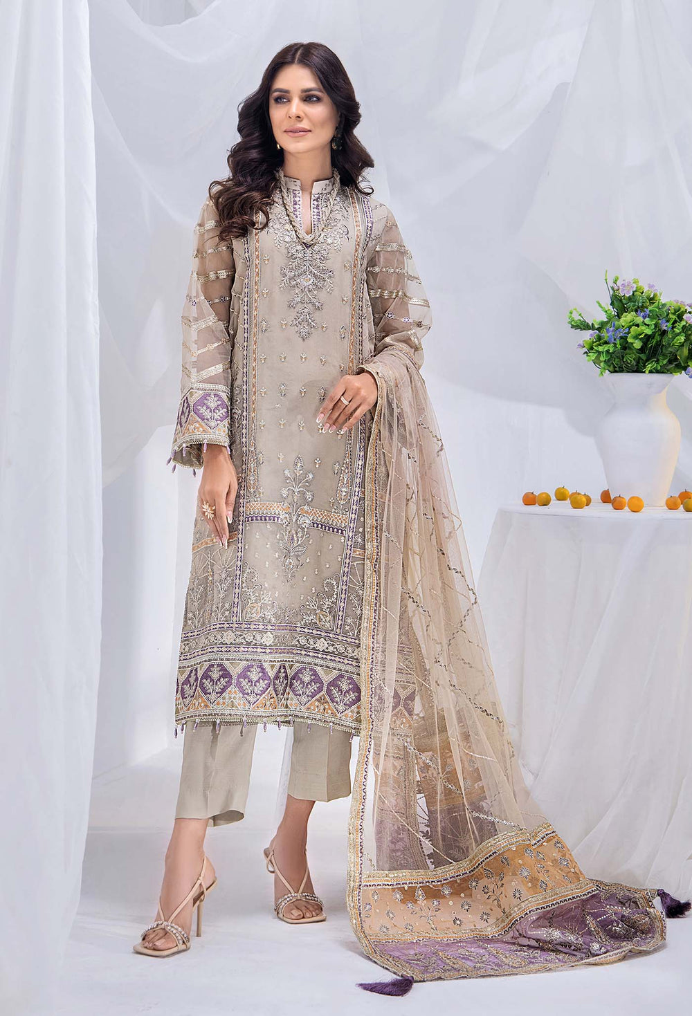 Adan's Libas Organza - ALOP07