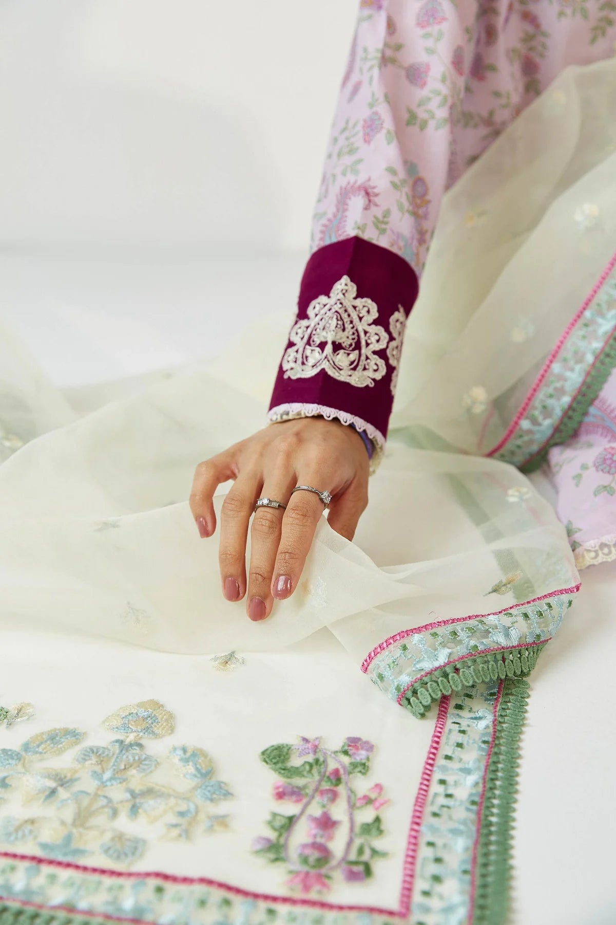 Zara Shahjahan Coco lawn volume II -ZCE23-3A