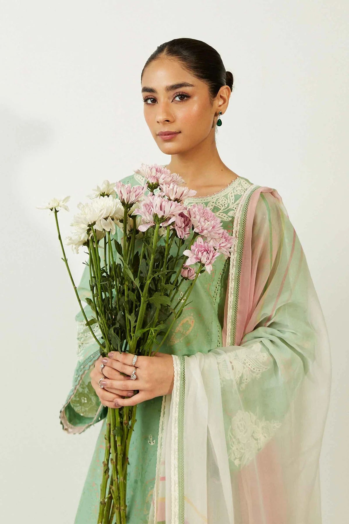 Zara Shahjahan Coco lawn volume II-ZCE23-9A