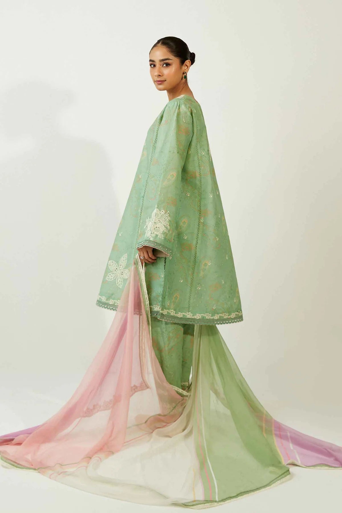 Zara Shahjahan Coco lawn volume II-ZCE23-9A