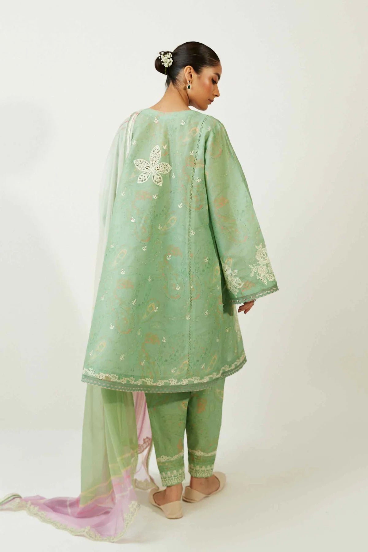Zara Shahjahan Coco lawn volume II-ZCE23-9A