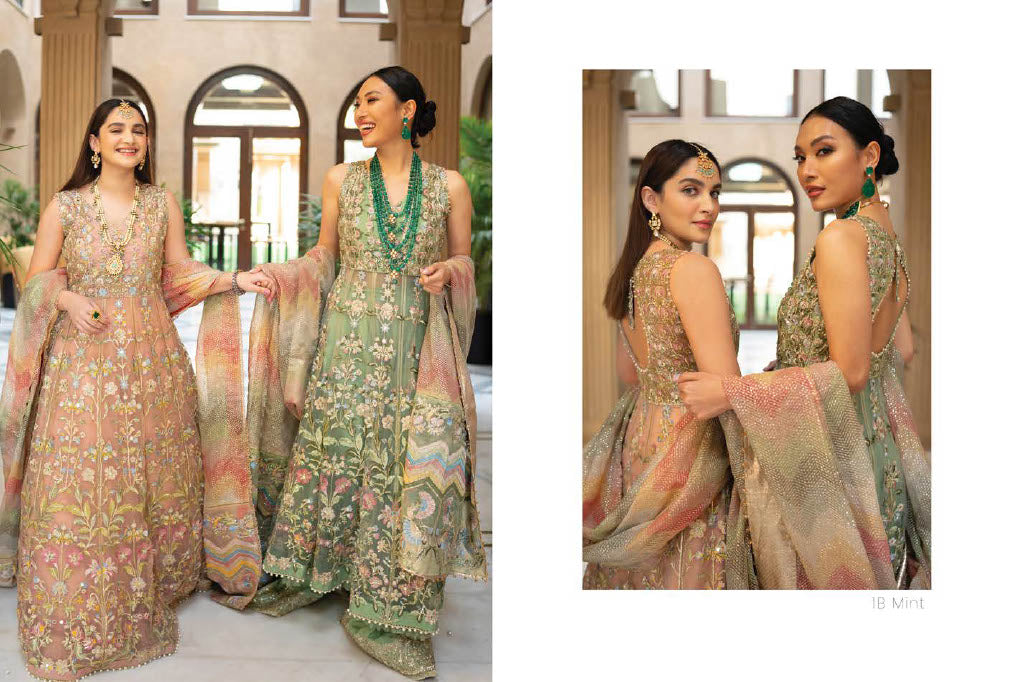 Crimson X Saira Shakira Wedding Collection - Sheeshay Hazaran