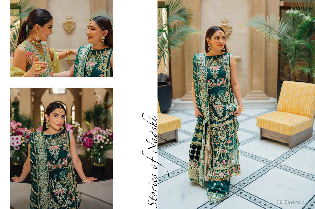 Crimson X Saira Shakira Wedding Collection - Stories of Naqshi