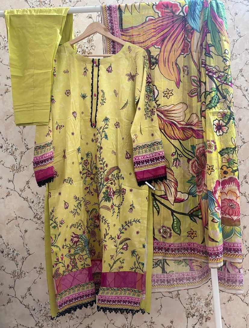 PAIROZ BY GULJEE PRINTED LAWN COLLECTION - PG10