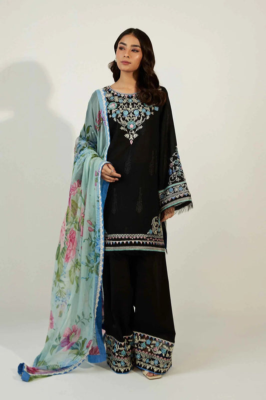 Zara Shahjahan Coco lawn volume II-ZCE23-10A