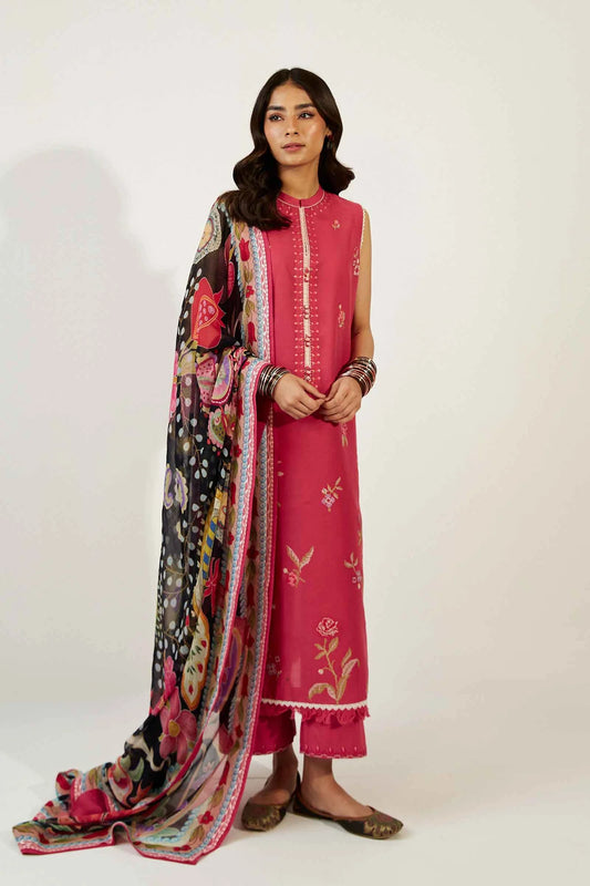 Zara Shahjahan Coco lawn volume II -ZCE23-4A