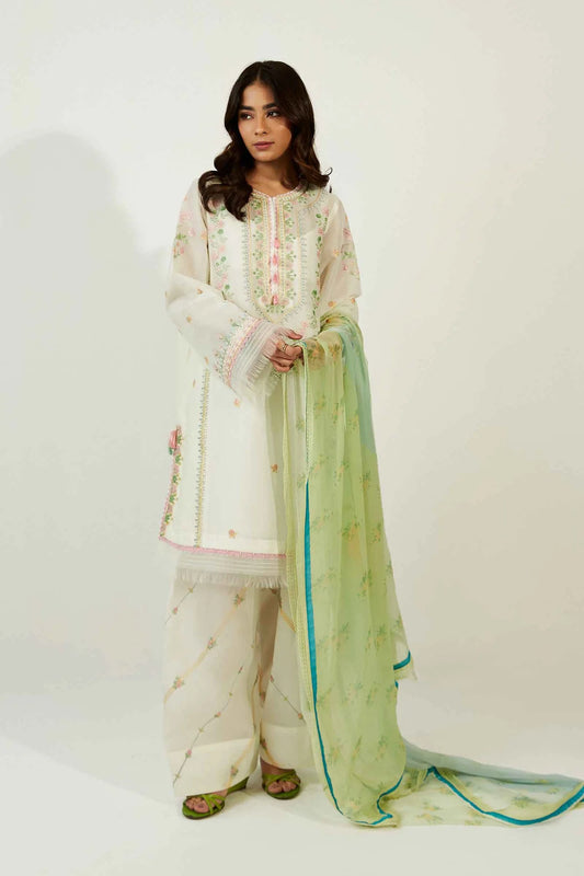 Zara Shahjahan Coco lawn volume II -ZCE23-6A