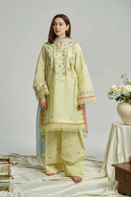 Zara Shahjahan Coco lawn volume II -ZCE23-6B