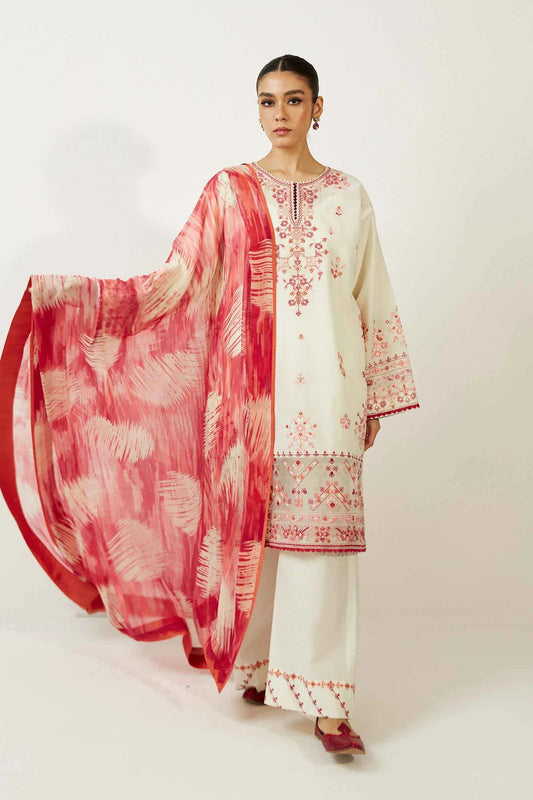 Zara Shahjahan Coco lawn volume II -ZCE23-7A